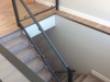 Custom Stair Rail Glass